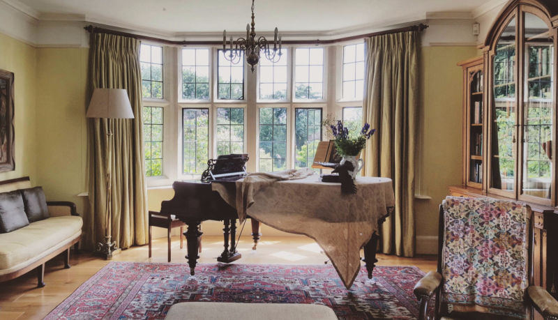 Music Sitting Room at Amiradou Cotswolds by Brian Theng | Amiradou Collection