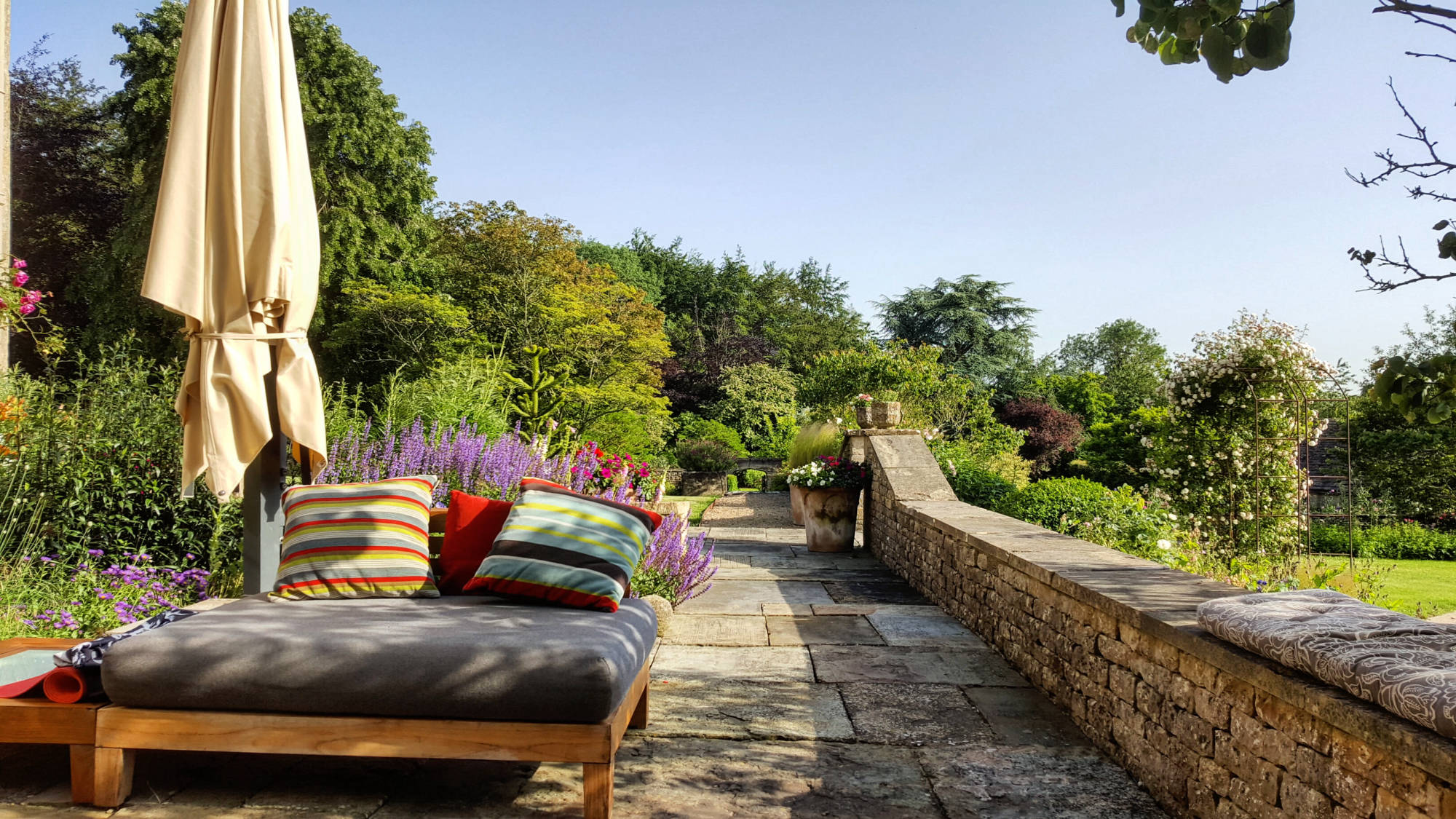 Terrace at Amiradou Cotswolds by Brian Theng | Amiradou Collection